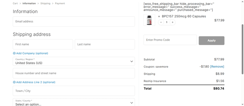 Unchained Compounds Coupon Code - Enjoy 15% Off