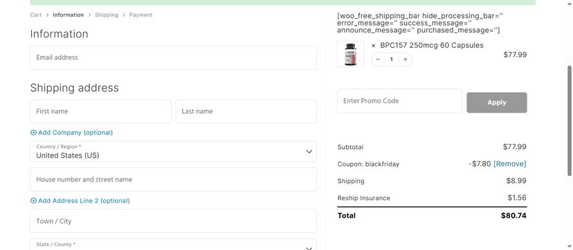 Unchained Compounds Discount - 15% Off on Liquids & Injectables